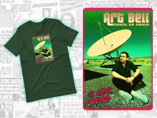 Art Bell T Shirt Coast to Coast Late Night Paranormal UFO Radio Tee