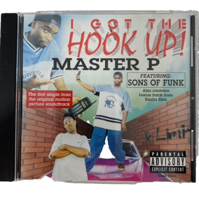 Vtg I Got The Hook Up Master P Cd Single Promo Sons Of Funk Jay-Z