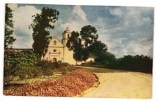 Vintage Unused Postcard Mission San Luis Rey in Southern California CA