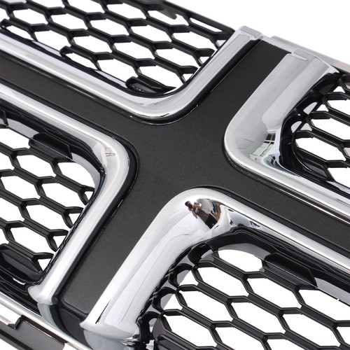For 2011-2020 Dodge Grand Caravan Front Grille Upper Bumper Grille Chrome - Picture 4 of 6