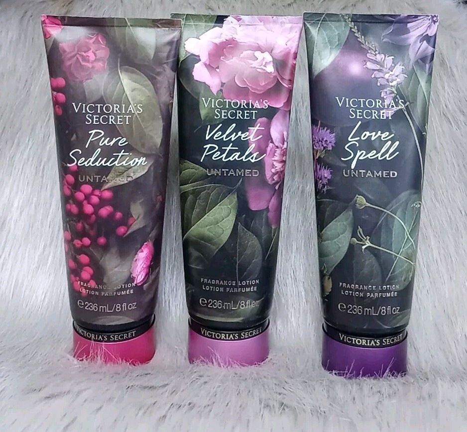 VICTORIA'S SECRET PURE SEDUCTION UNTAMED,Velvet Petals,Love Spell