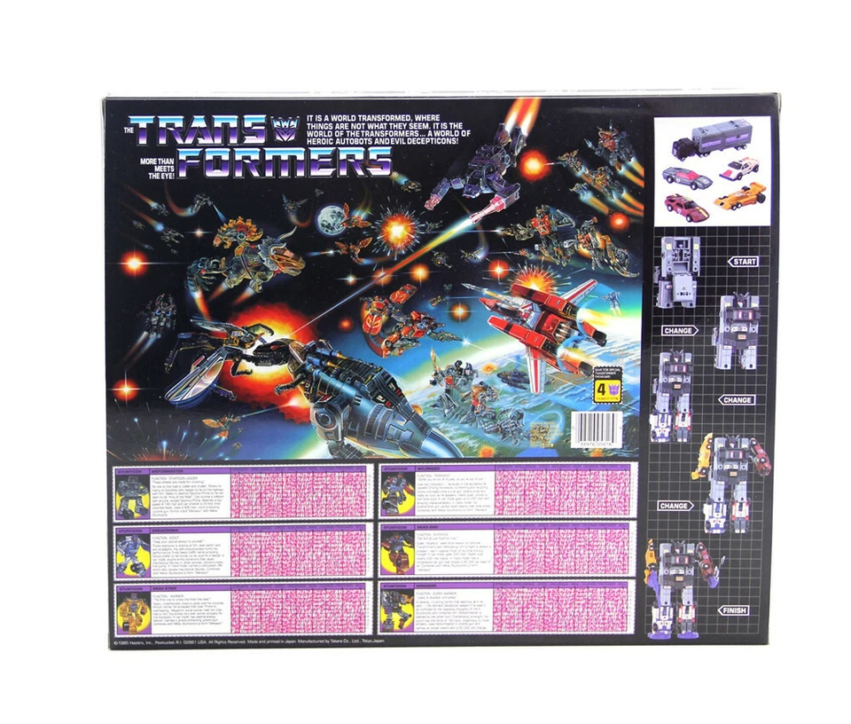 Transformers G1 Menasor Set Motormaster Breakdown Deadend Drag Strip Wildrider - Image 2 of 4