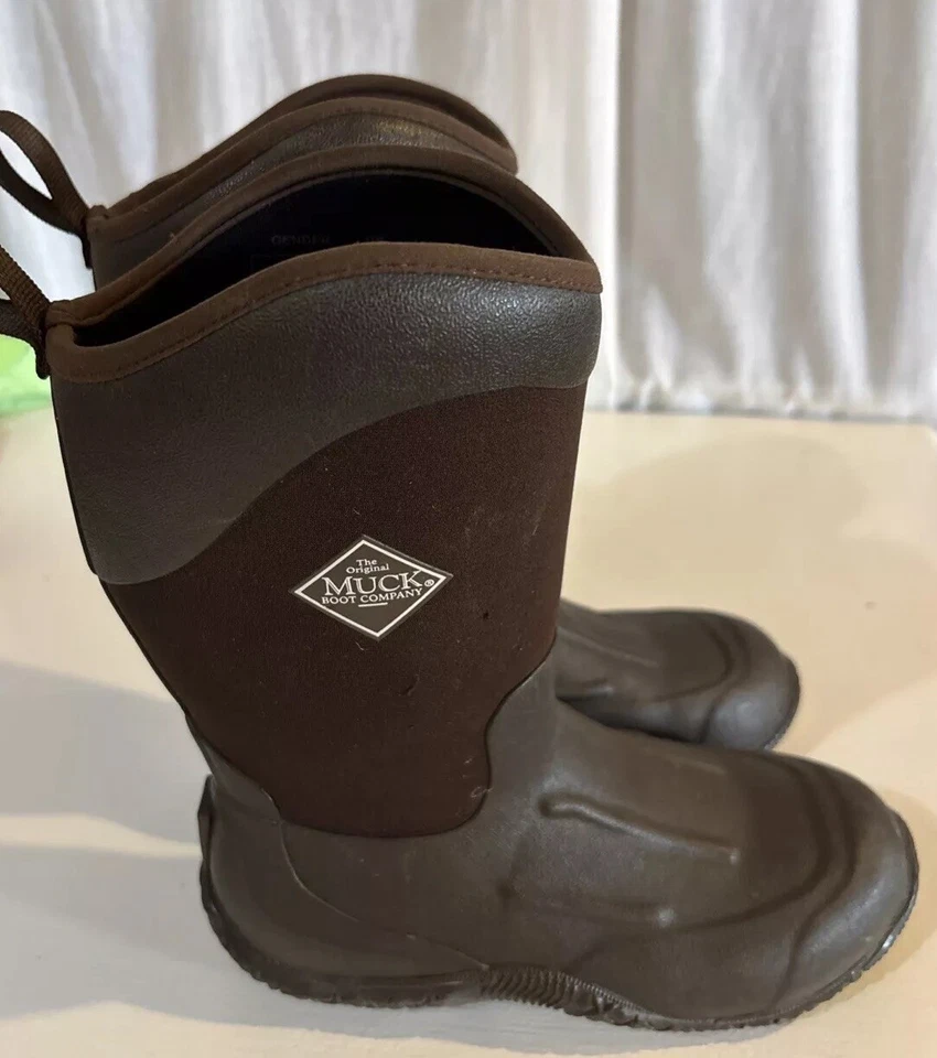 Muck Tack II Mid Women's Rain Boot TK2M-900 Size 5 Chocolate - Image 4 of 4