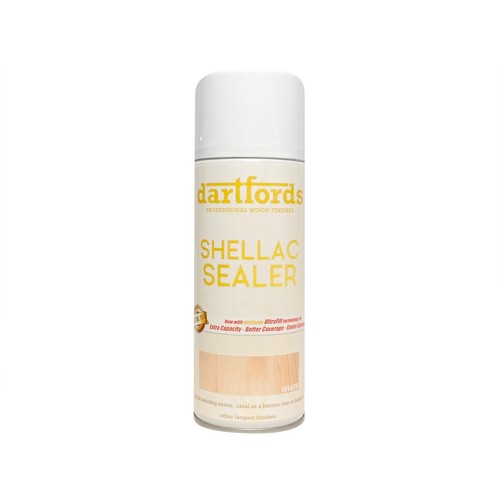 Sellador de goma laca transparente blanco dartfords 400 ml aerosol - Imagen 2 de 5