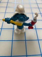smurfs toothpaste / brushing teeth 20064