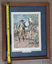 Gen. George Washington Campaign 1776 Print - alternate angle