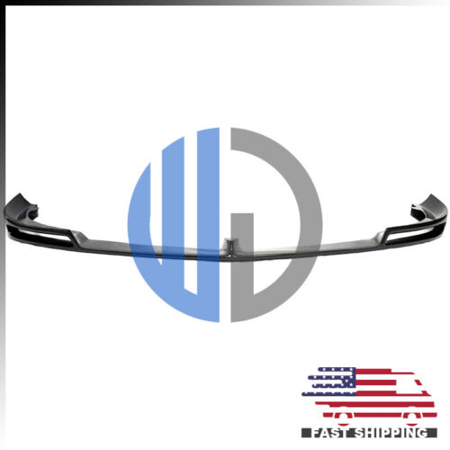 Alerón labial delantero de fibra de carbono estilo V AMG C63 2012 2013 2014 para Mercedes W204 - Imagen 3 de 7