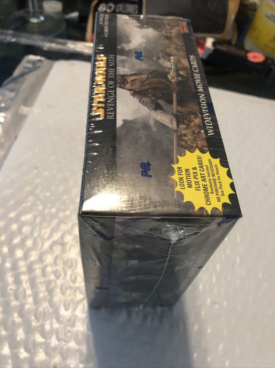 Star Wars Revenge of the Sith Widevision Movie Cards Factory Box
