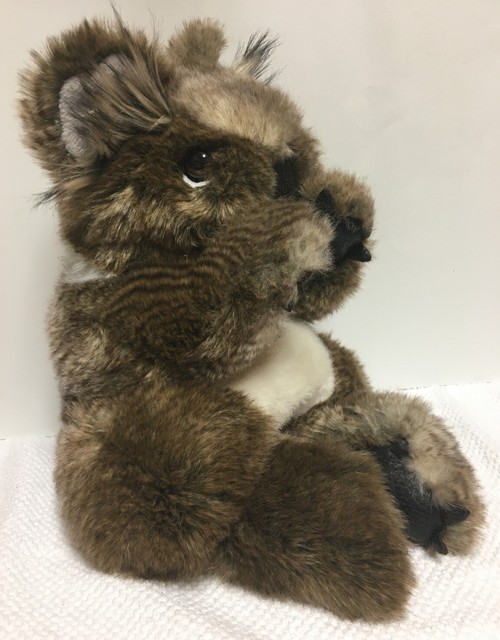 FolkManis Plush Cute Brown Koala Bear Full Body Hand Puppet Excellent
