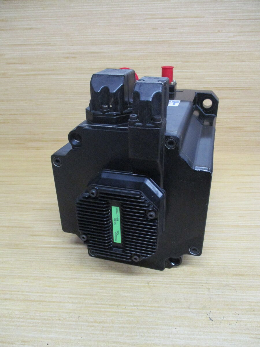 Okuma BL-MC100J-20TB 1 KW Servo Motor 2000RPM 133V 3PH W Okuma BL-MC100J-20TB 1 KW Servo Motor 2000RPM 133V 3PH W