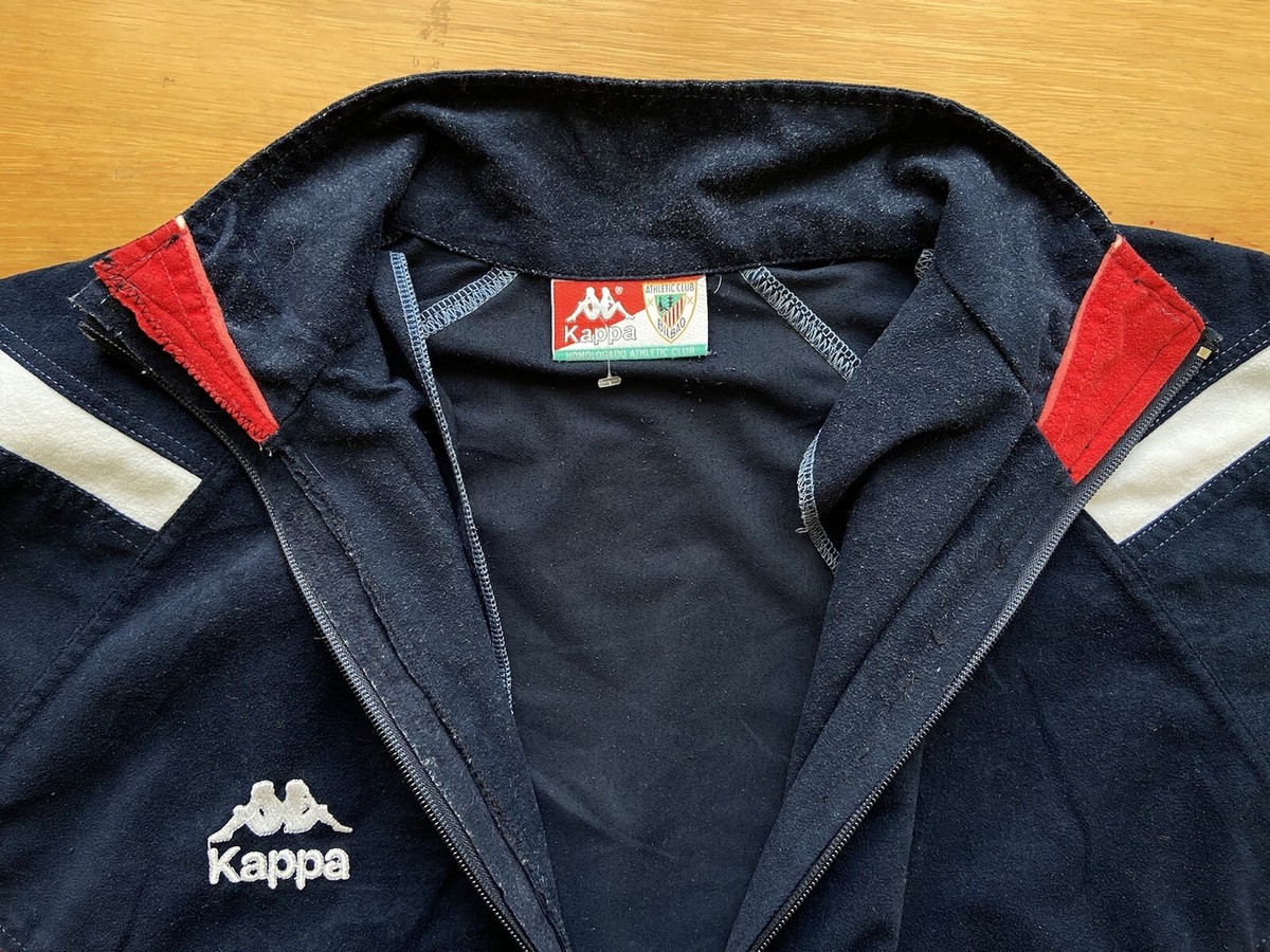KAPPA 90s FOOTBALL SOCCER TRAINING TRACK TOP JACKET sz XXL
