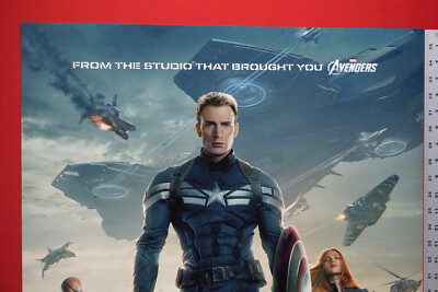Marvel Captain America Winter Soldier 2014 Movie Poster Marvel Captain America Winter Soldier 2014 Movie Poster