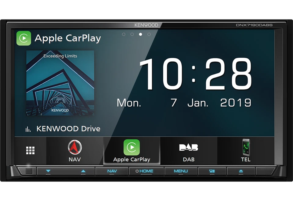 Kenwood DNX7190DABS 2-DIN Navi Navigation DAB+ für android auto apple car play - Bild 3 von 4