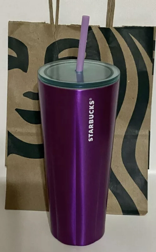 STARBUCKS パープル水筒 15.1 oz Starbucks Purple Dome Cup 2022 Kaleidoscope Summer Launch - Etsy