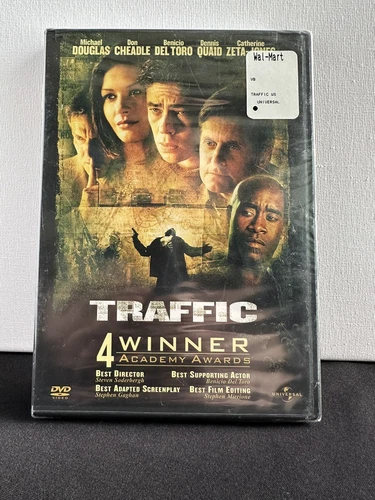 NEW! SEALED! Traffic (2000) DVD 2002 Widescreen Michael Douglas Don Cheadle