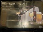 Cooper Cooler Rapid Beverage Wine Chiller Chill on Demand + Ac Adapter