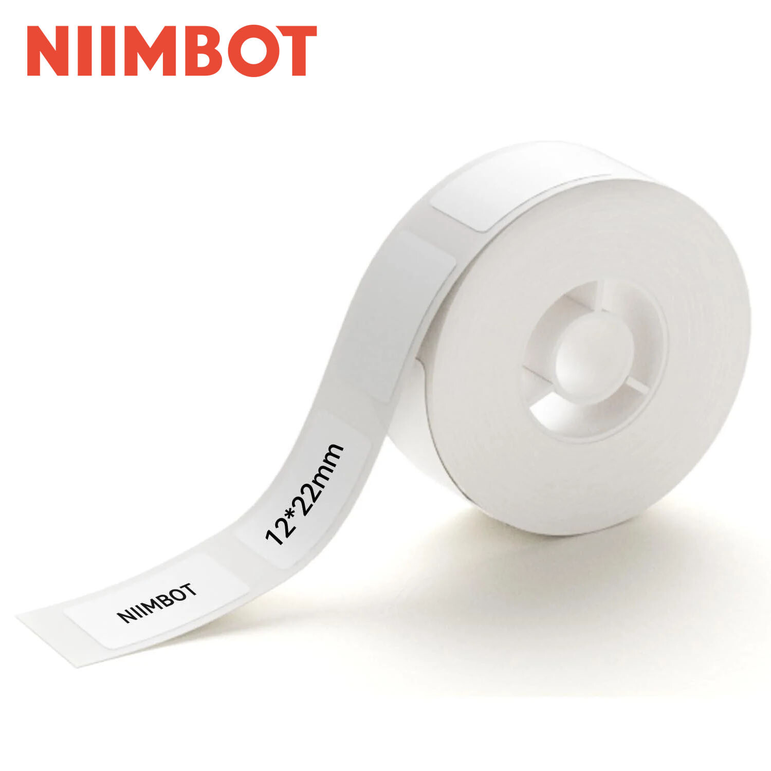 Label Maker Tape 12x22mm, 260pcs Labels for Niimbot Label Maker D110-M D11-H