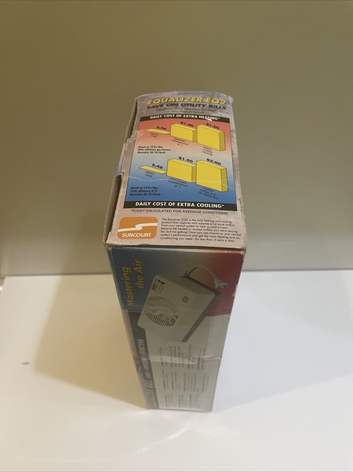Suncourt Register Booster Equalizer EQ2 Fan Heating AC Model HC300 eBay