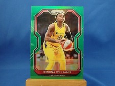 Riquna Williams WNBA Prizm 2021 Green Prizm