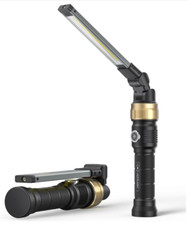 Rechargeable Magnetic Work Light   1200LM, 5000mAh, 360  Foldable, 3 Modes