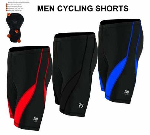 Pantalones Cortos de Ciclismo MTB Bicicleta de Montaña Lycra Bicicleta Coolmax Road | eBay
