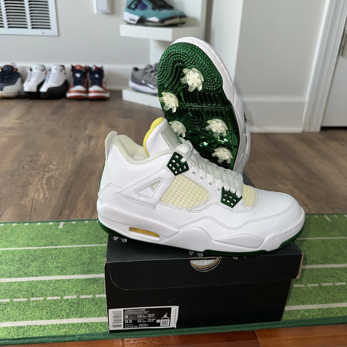 Las mejores ofertas en Jordan 4 Golf Masters Tournament | eBay