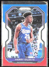 2020-21 Panini Prizm #233 Harry Giles III Red, White and Blue Prizms