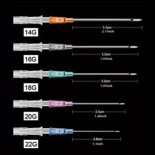 5/10pcs Sterilized Catheter Piercing Needles Supply Professional Piercing Stores