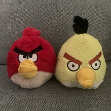 Angry Birds Chuck Yellow Bird 5" Plush Stuffed Animal Commonwealth 2010 Rovio