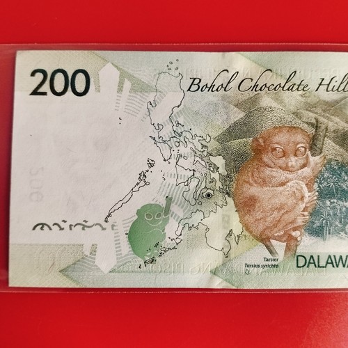 Same Serial Solid CX444444 Philippines 200 20 New Generation Currency Unc Lot 2 - Bild 7 von 17