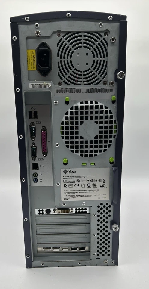 Sun  Blade 1500 Silver 1.5Ghz CPU 4gb 80gb HDD DVD  XVR-600 Graphic Tested - Image 2 of 4