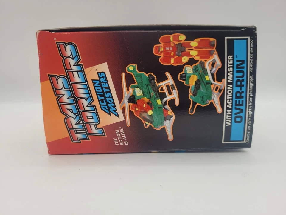 transformers action masters Over-run 1989 vintage complete - Image 4 of 4