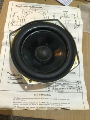 KEF B110 SP1003 Lautsprecher Tieftöner Tieftöner Mitteltöner