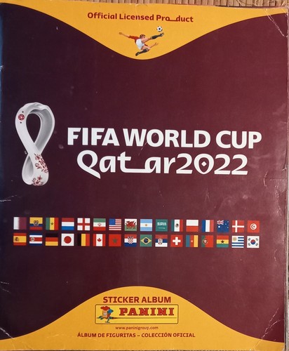 ALBUM DE FIGURITAS MUNDIAL DE FUTBOL QATAR 2022 COMPLETO CON DETALLES