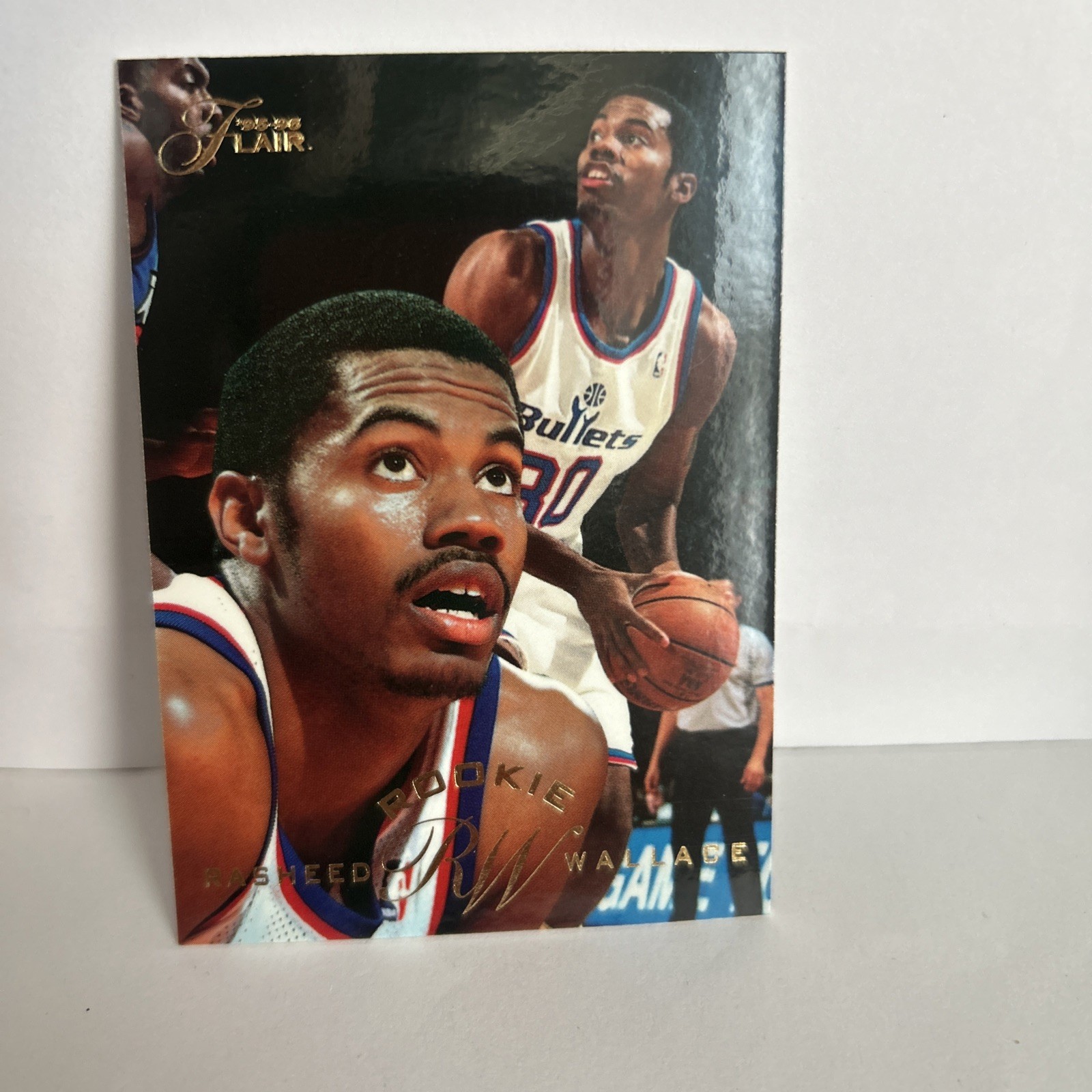 1995-96 Flair - Rasheed Wallace #225 (RC)