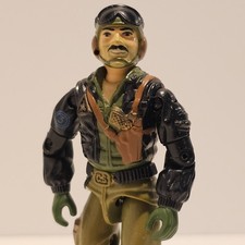 G.I. Joe ARAH 1985 Heavy Metal Mauler Driver Action Figure Original Vintage