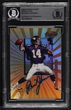 BAS 1998 Bowman's Best Refractor 230/400 Brad Johnson #81 BGS Authentic Auto 3c7