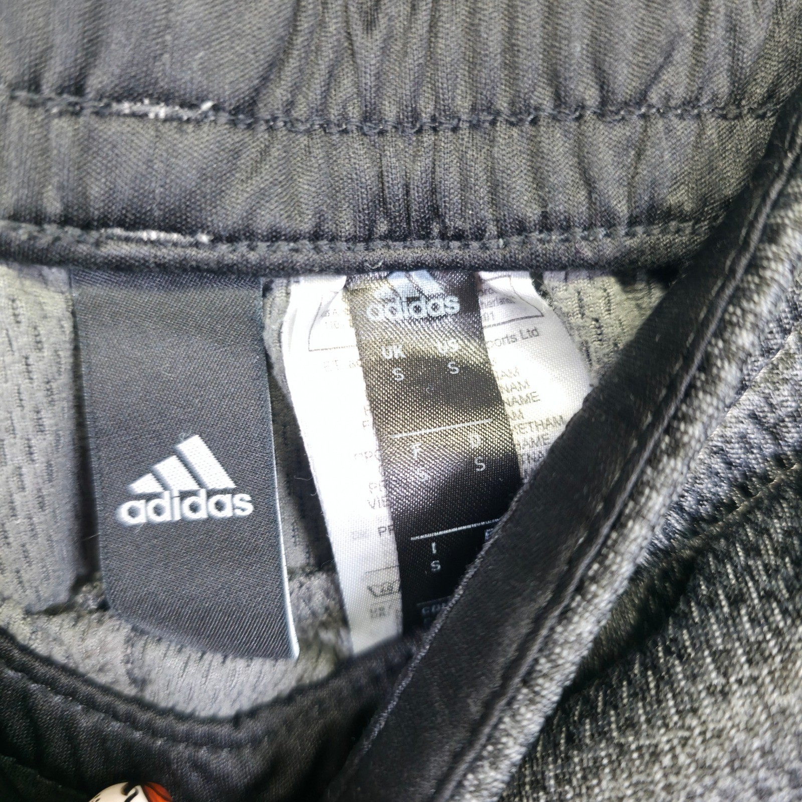 Adidas Jogger Pants Mens S Gray Athletic Tapered Activewear Athleisure Workout thumbnail 7