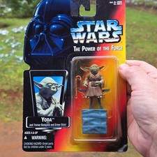 Kenner Star Wars Power of the Force Yoda Empire Strikes Back Action Figure 1995