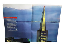 1992 Transamerica Pyramid San Francisco Skyline Vintage Print Ad