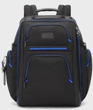 TUMI ALPHA Brief Pack BLACK ULTRA BLUE
