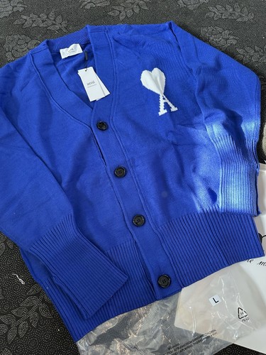 Ami Heart cardigan size M Blue - Bild 2 von 4