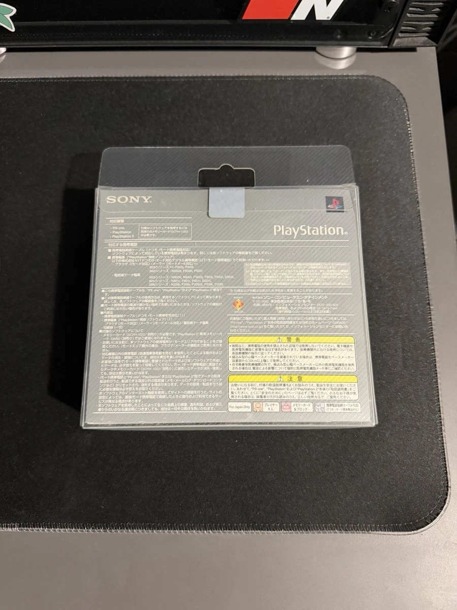 Cable de datos Sony PlayStation 1 Psone SCPH-10180 raro japonés