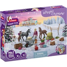 Schleich Horse Club Adventskalender 2025 - Weihnachtswunder Fohlenaufzucht