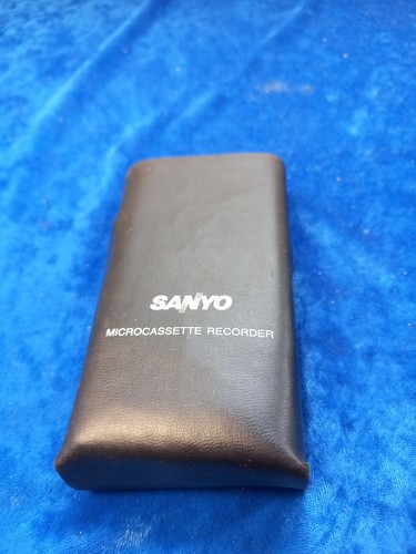 SANYO Talk Book Microcassette Dictaphone Voice Recorder TRC-580M Silver Working - Picture 9 of 9