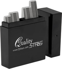 Metal Collar Stays for Men   40-Piece Set in 4 Sizes for Dress Shirts by