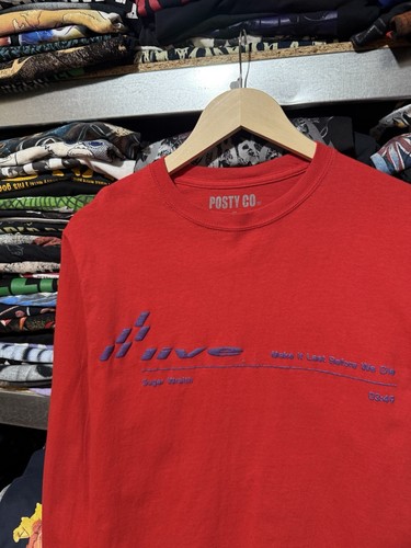 Post Malone Sugar Wraith Euro Tour 2019 Longsleeve Red Men’s T-Shirt Size S - Picture 3 of 7