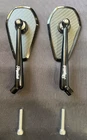 OS&D Advanblack Black Axion Performance Style Mirrors