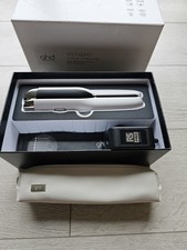 ghd Unplugged Cordless Hair Straightener White –NEW – No Bag – 3rd Party Charger