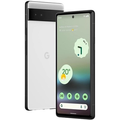 Google Pixel 6a 128GB 5G Chalk White Dual-SIM (Nano + eSIM) Android 16
